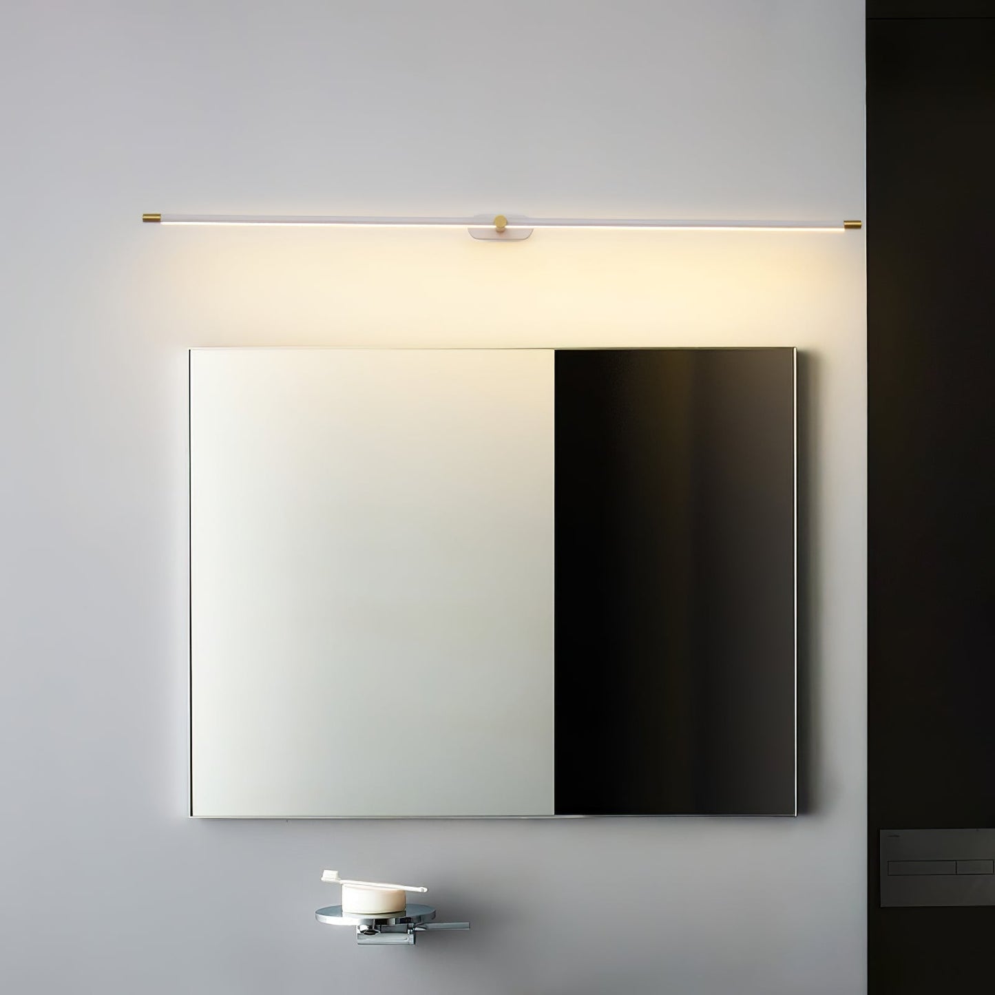 Wiederaufladbare LED-Wandleuchte | Linear & Minimalistisch | Modernes Lichtdesign