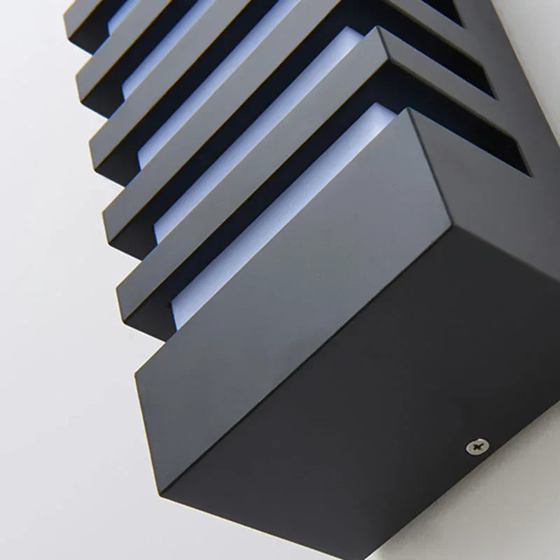 LED-Wandleuchte Außen | Aluminium | IP65 | Warmweiß