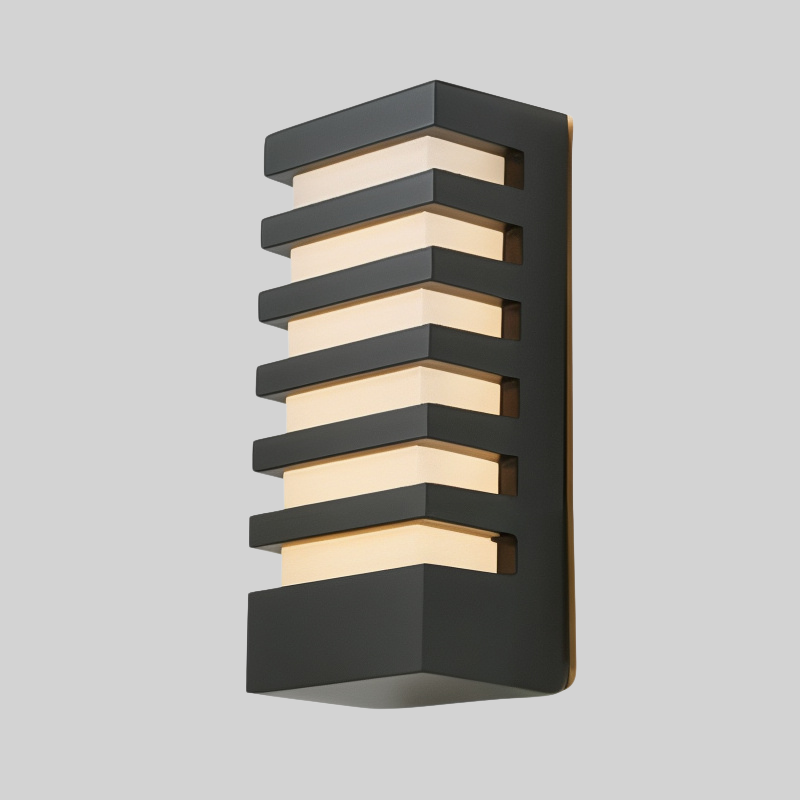 LED-Wandleuchte Außen | Aluminium | IP65 | Warmweiß