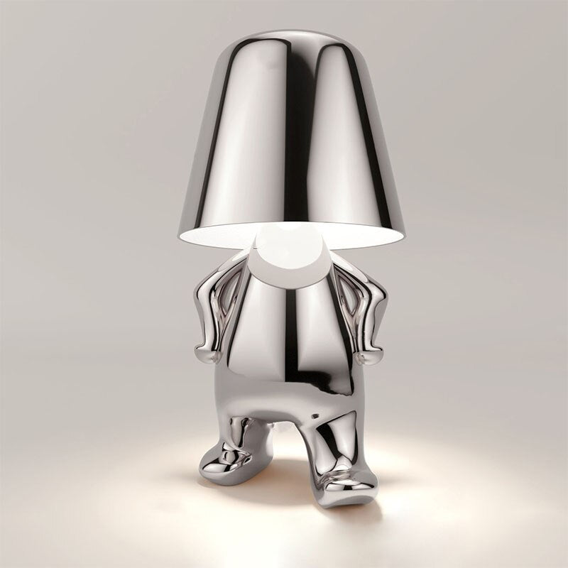 Tischlampe | Warmes Stimmungslicht | Wiederaufladbar | Modernes Design