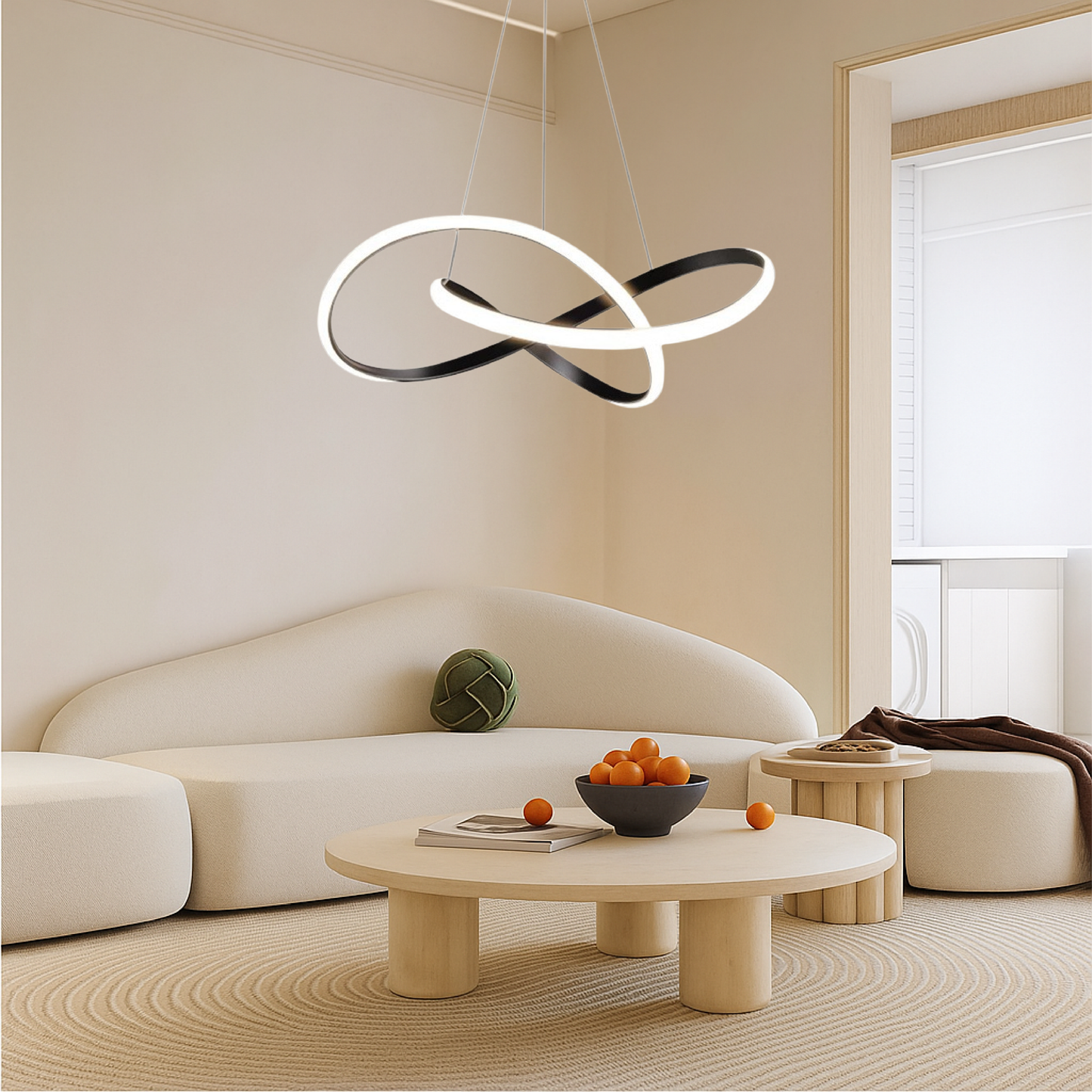 Pendelleuchte LED Loop | Dimmbar | Modern | Warmweiß