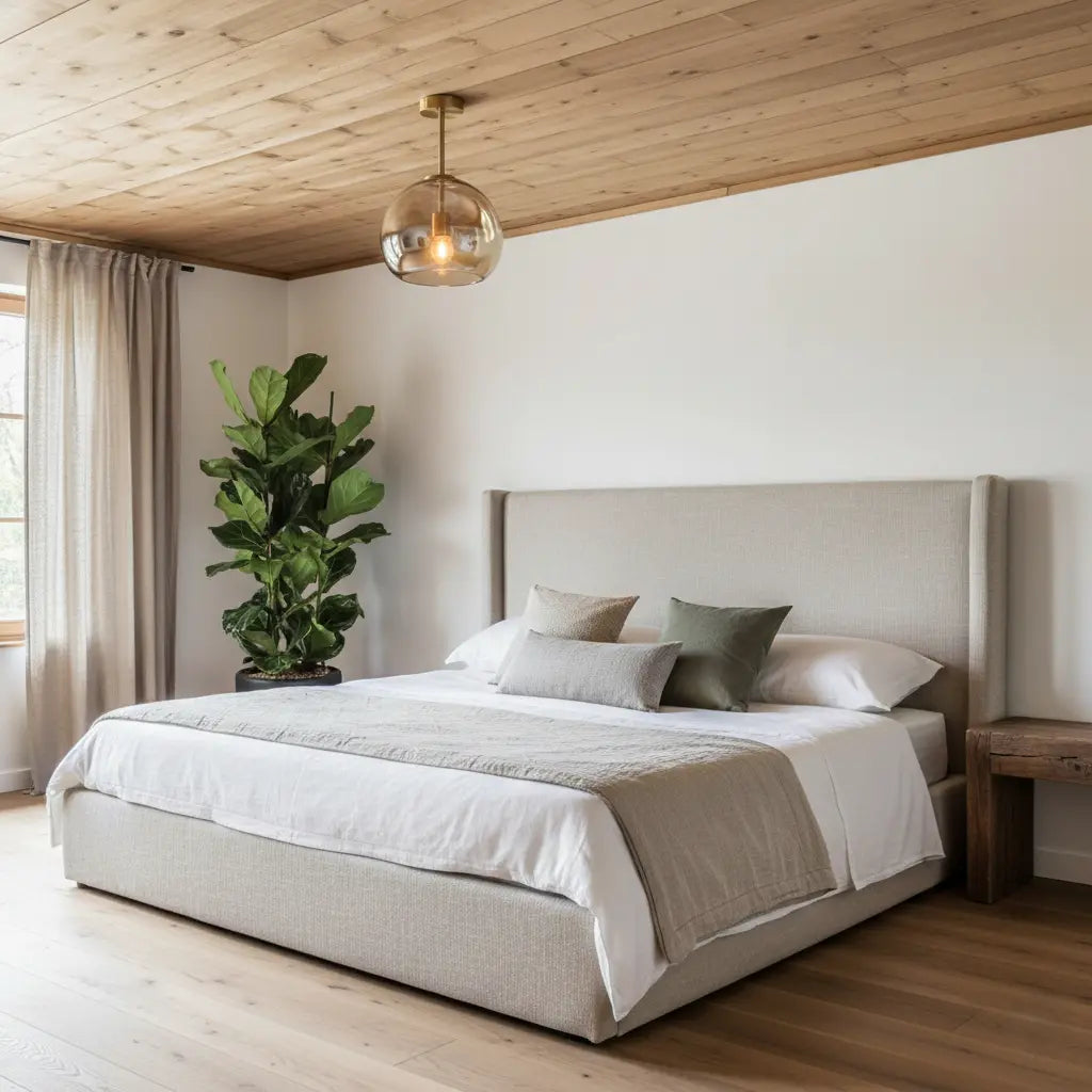 Deckenleuchte | Glas & Industrial | Gold & Schwarz | Wohnzimmer & Esszimmer