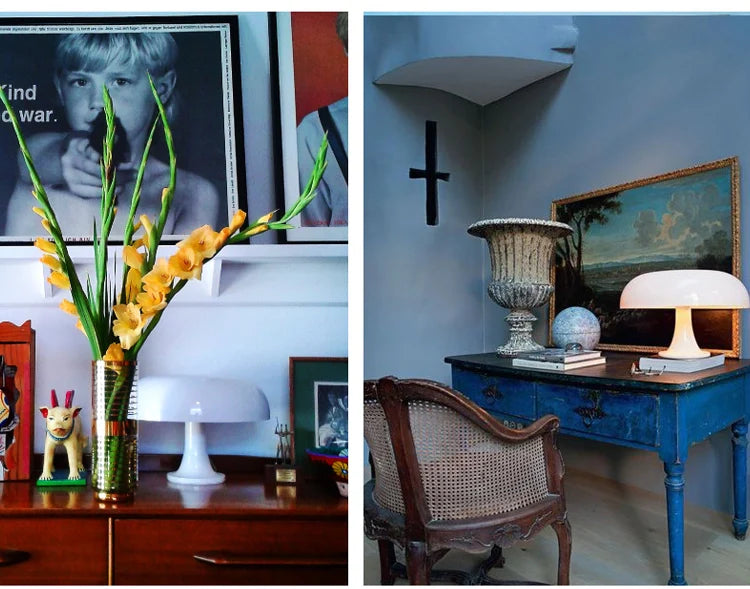 Moderne Tischlampe | Italienisches Design | LED-Beleuchtung | Mit Stecker