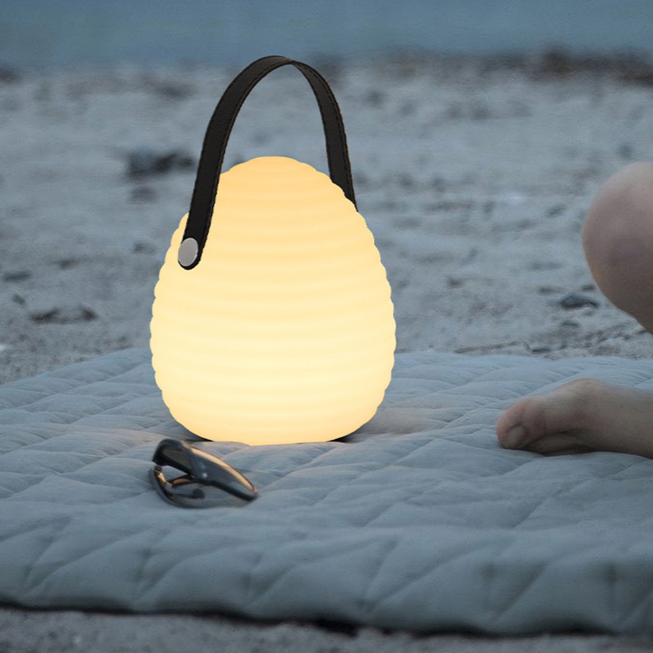 LED-Laterne Farbwechsel | Wiederaufladbar | Fernbedienung | Indoor & Outdoor