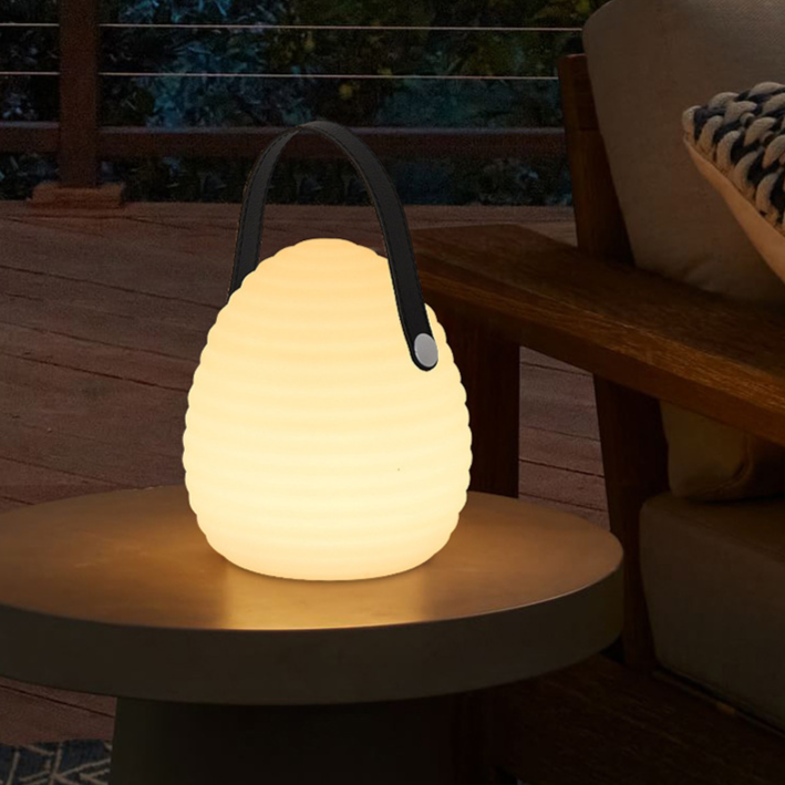 LED-Laterne Farbwechsel | Wiederaufladbar | Fernbedienung | Indoor & Outdoor