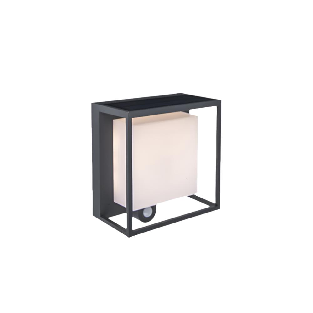 Solar-Wandleuchte mit Bewegungsmelder | LED | IP65 | Außen