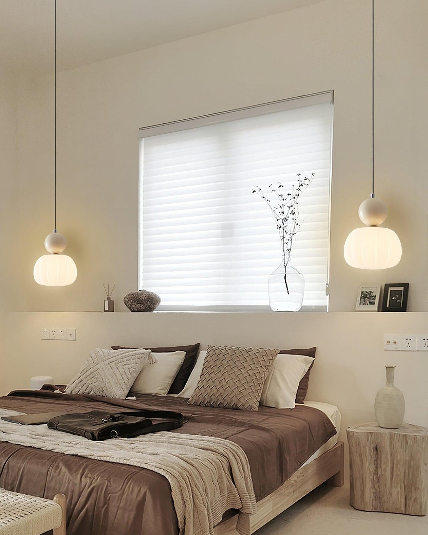 Pendelleuchte G9 | Rundes Design | Metall & Acryl | Warmweißes Licht