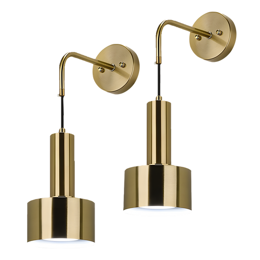 LED-Wandleuchte 2-teilig | Batteriebetrieben | Mit Fernbedienung | Innen