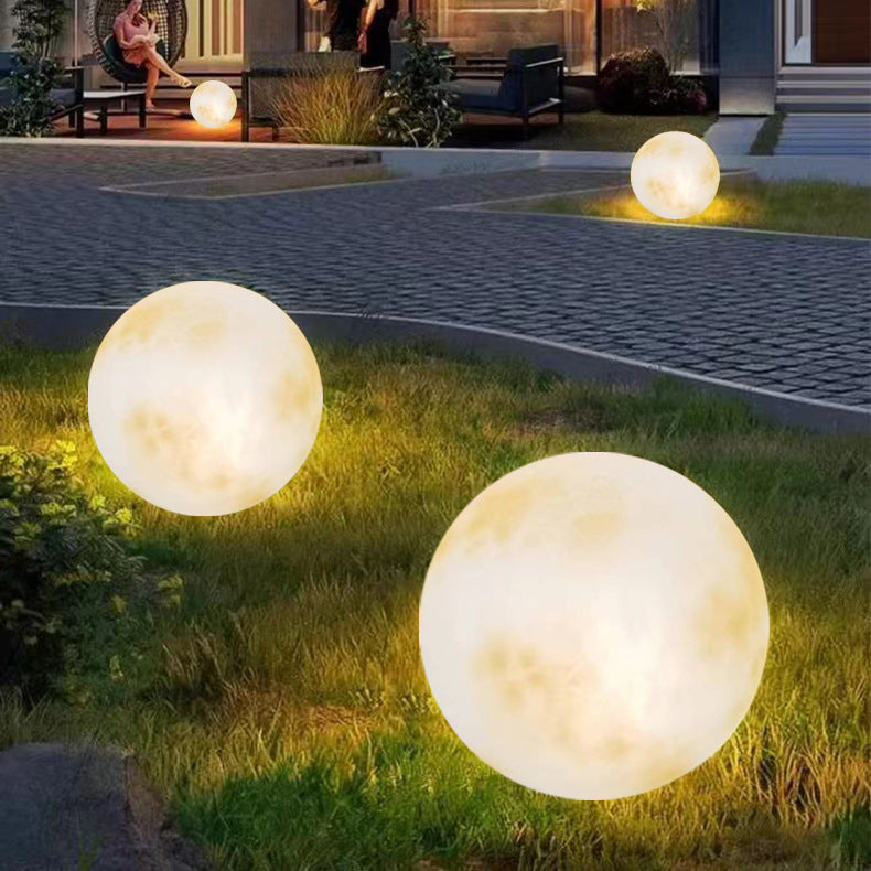Solar Gartenlampe Mond | LED | Warmweiß | Outdoor