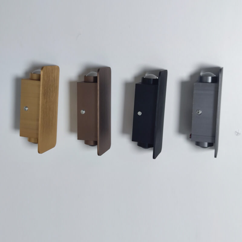 LED-Wandleuchte | Rechteckiges Nordisches Minimaldesign | 2-Flammig