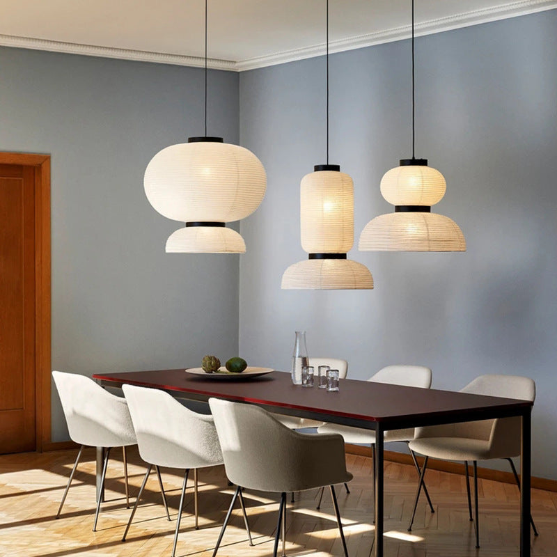 Pendelleuchte Stoff Wabi-Sabi | E27 | LED | Warmweiß