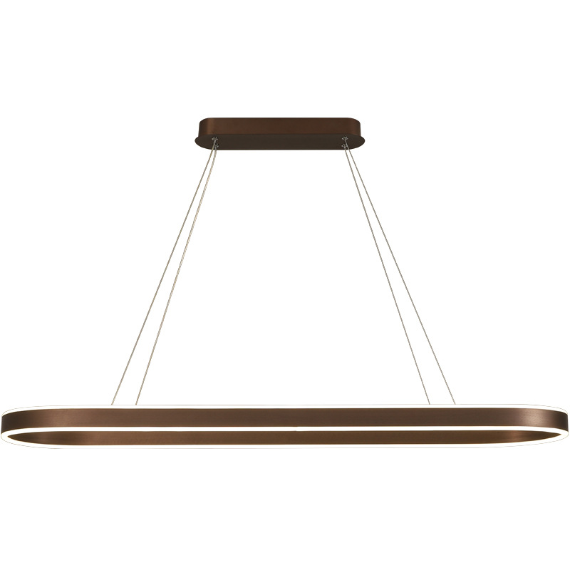 Küchen-Luster | Roségold Finish | LED-Licht | Modern & Elegant