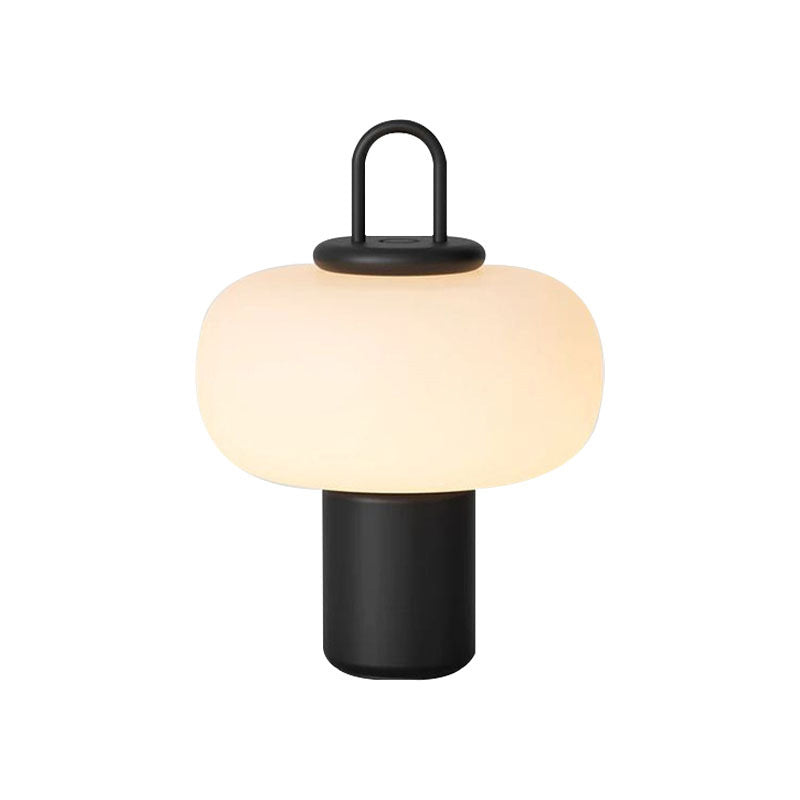 Tischlampe Glas Metall | LED | Warmweiß | Modern