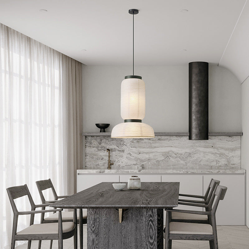 Pendelleuchte Stoff Wabi-Sabi | E27 | LED | Warmweiß