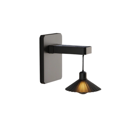 Solar-Wandleuchte Hängeschirm | LED Warmweiß | IP44 | Außen