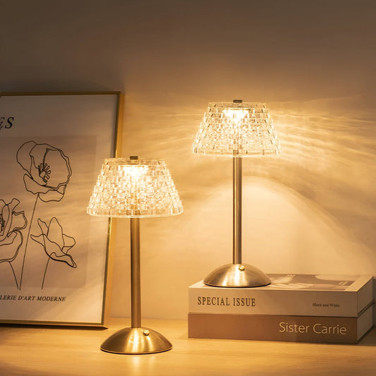 Tischlampe | Kabellos | LED dimmbar | Vintage Design