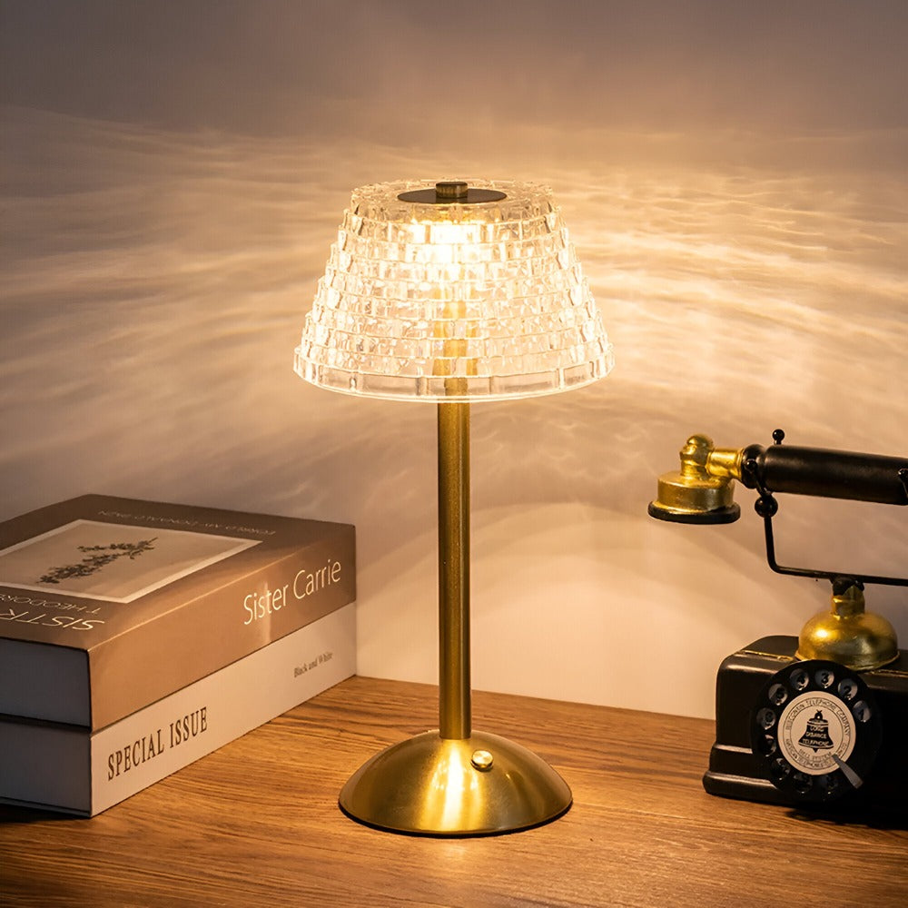 Tischlampe | Kabellos | LED dimmbar | Vintage Design