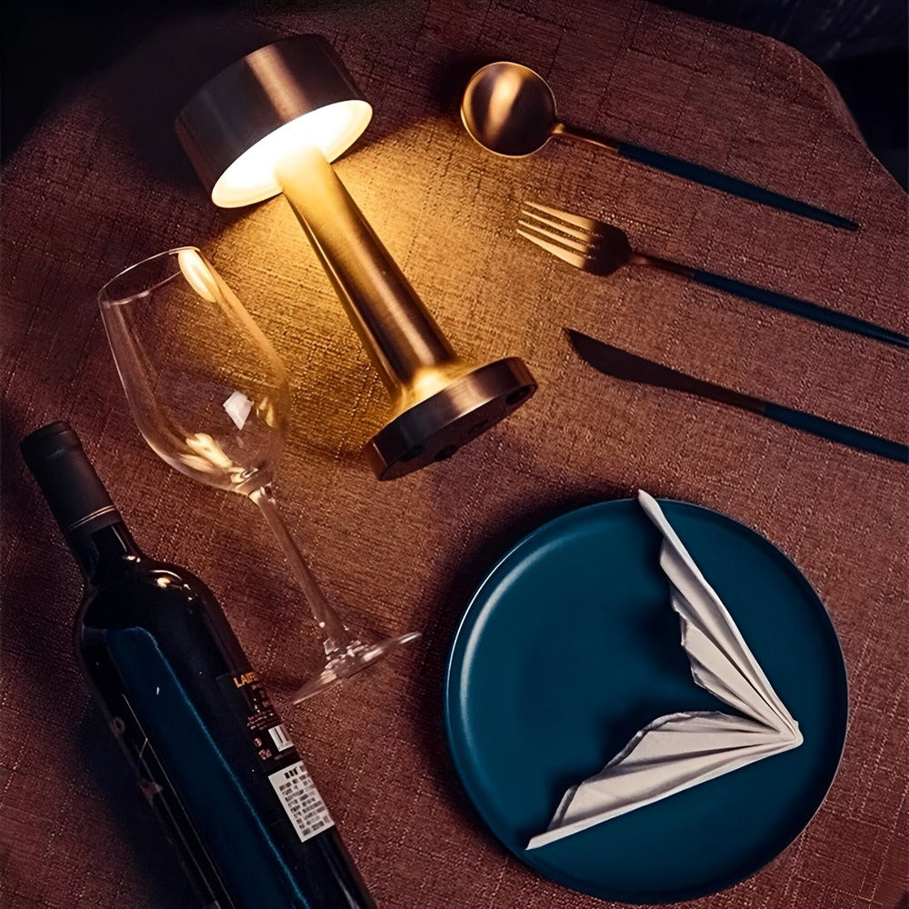 LED Tischlampe | Akku & IP44 | Dimmbar | Außen & Innen