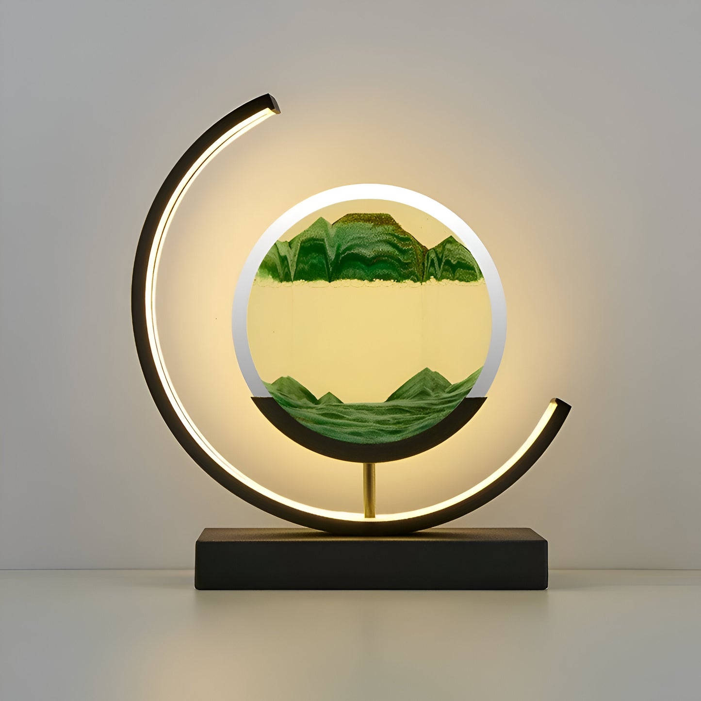 Tischlampe | Sandbild LED | Fernbedienung | Wohnzimmer & Schlafzimmer