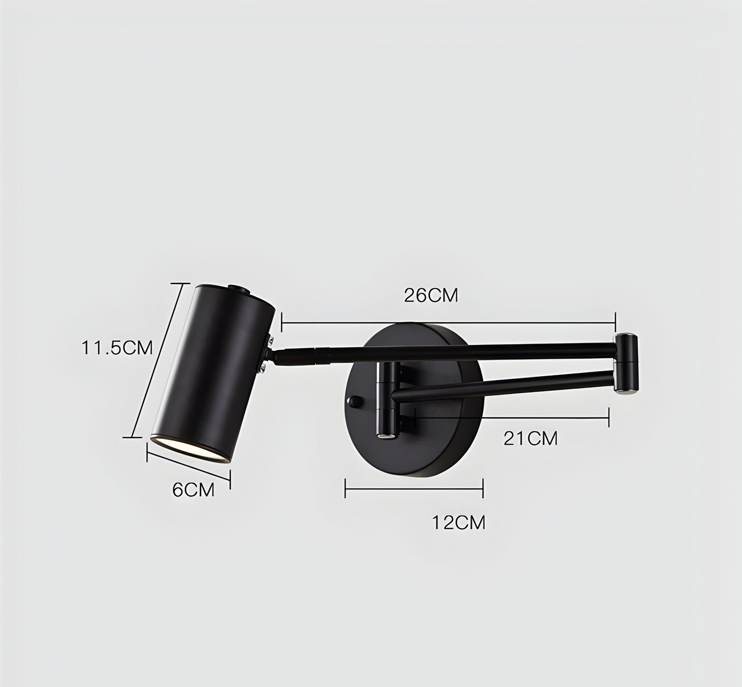 LED Wandleuchte | Verstellbarer Arm | Schlafzimmer & Arbeitszimmer