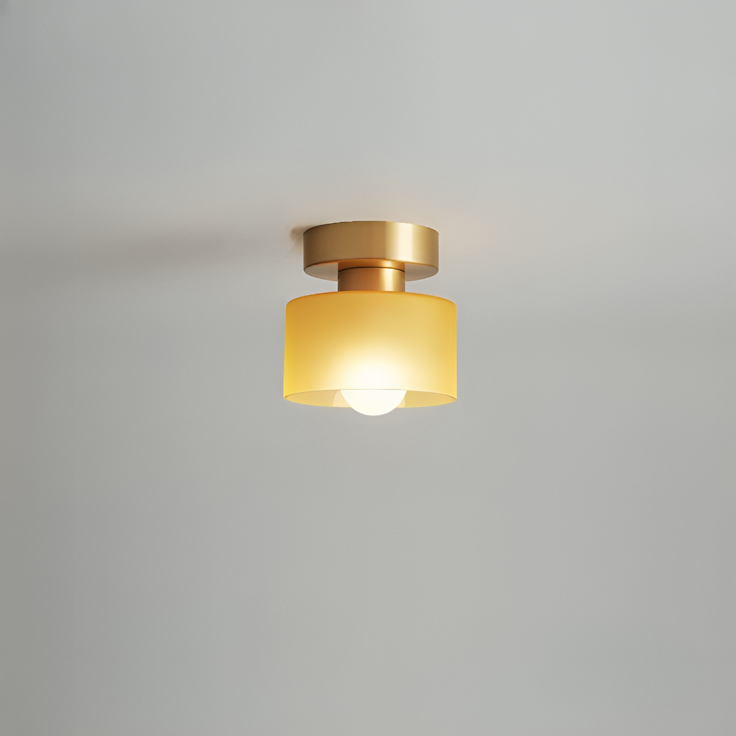 Deckenstrahler Bauhaus Gold | E27 | LED | Modern