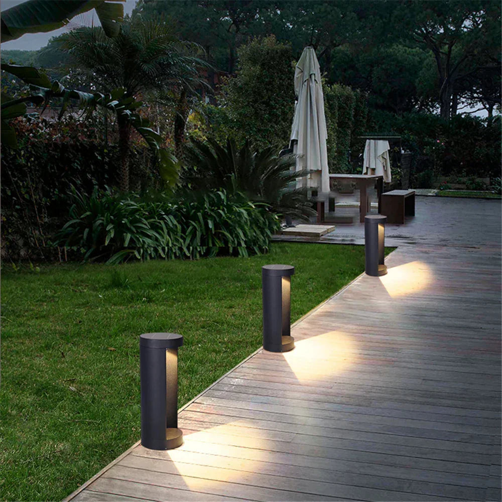 LED-Pollerleuchte Außen | Aluminium | IP65 | Garten & Wege