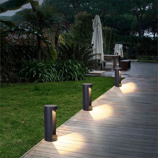 LED-Pollerleuchte Außen | Aluminium | IP65 | Garten & Wege