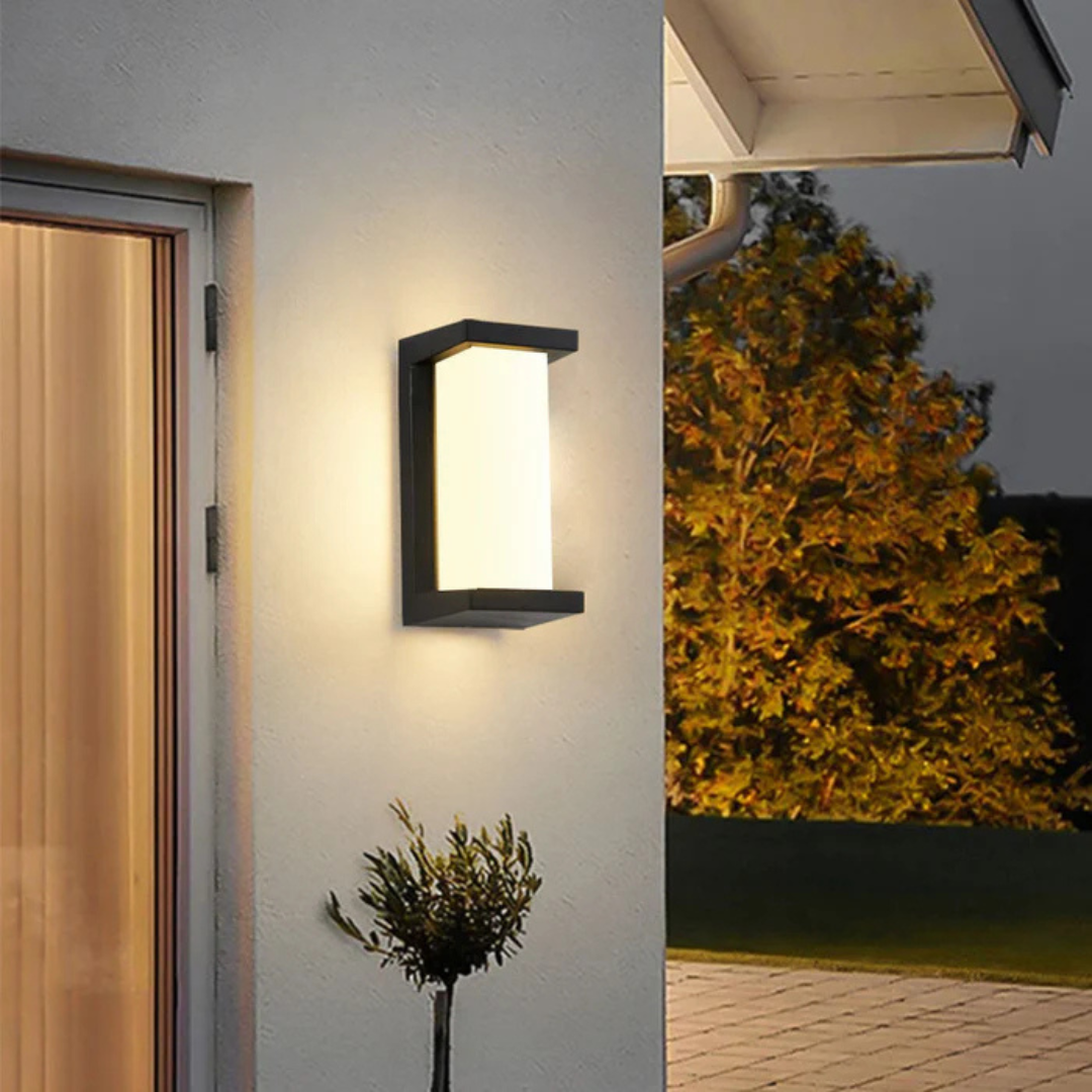 LED-Wandleuchte mit Bewegungsmelder | 3000K Warmweiß | IP65 | Außen