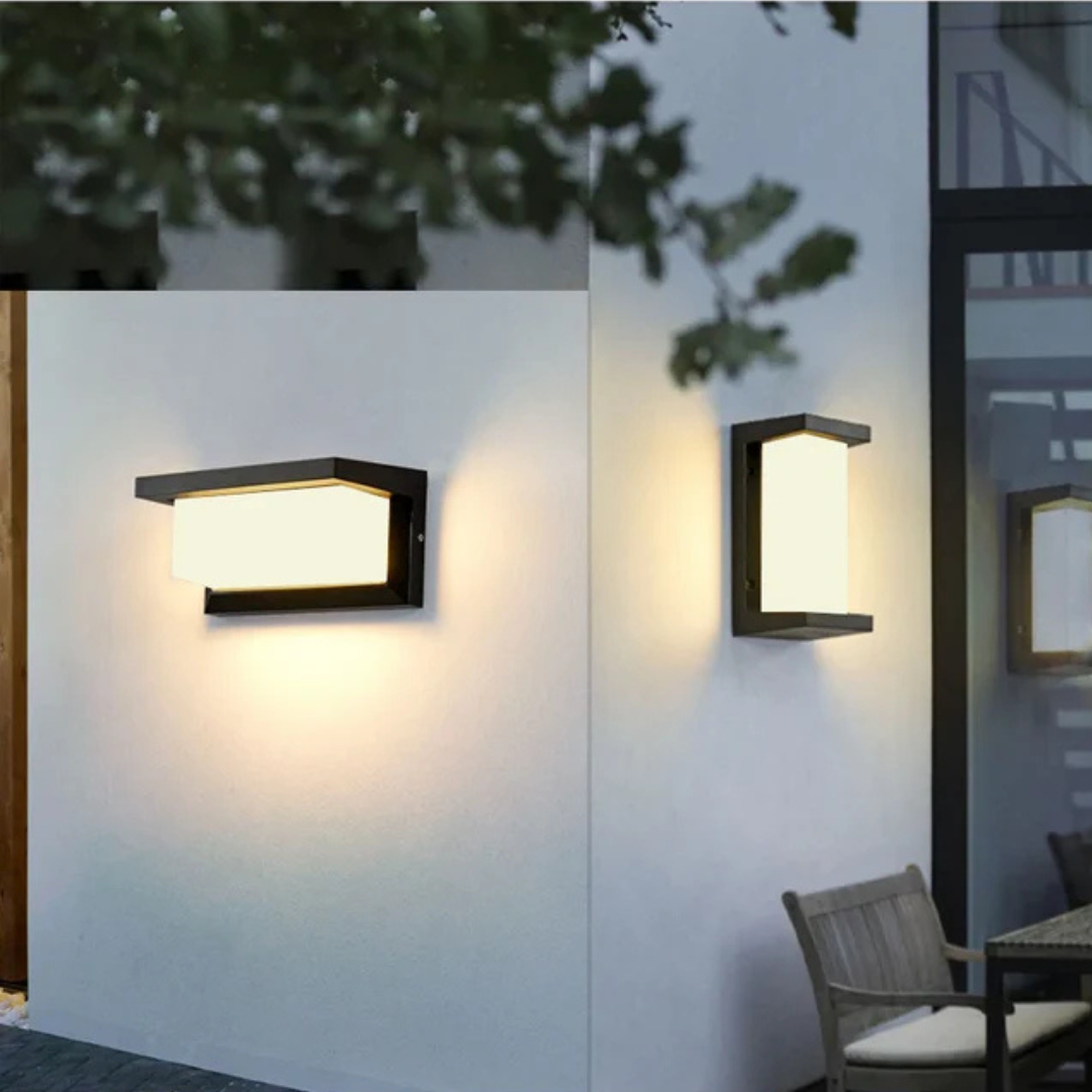 LED-Außenwandleuchte | Bewegungsmelder | Wetterfest | Garten & Eingang
