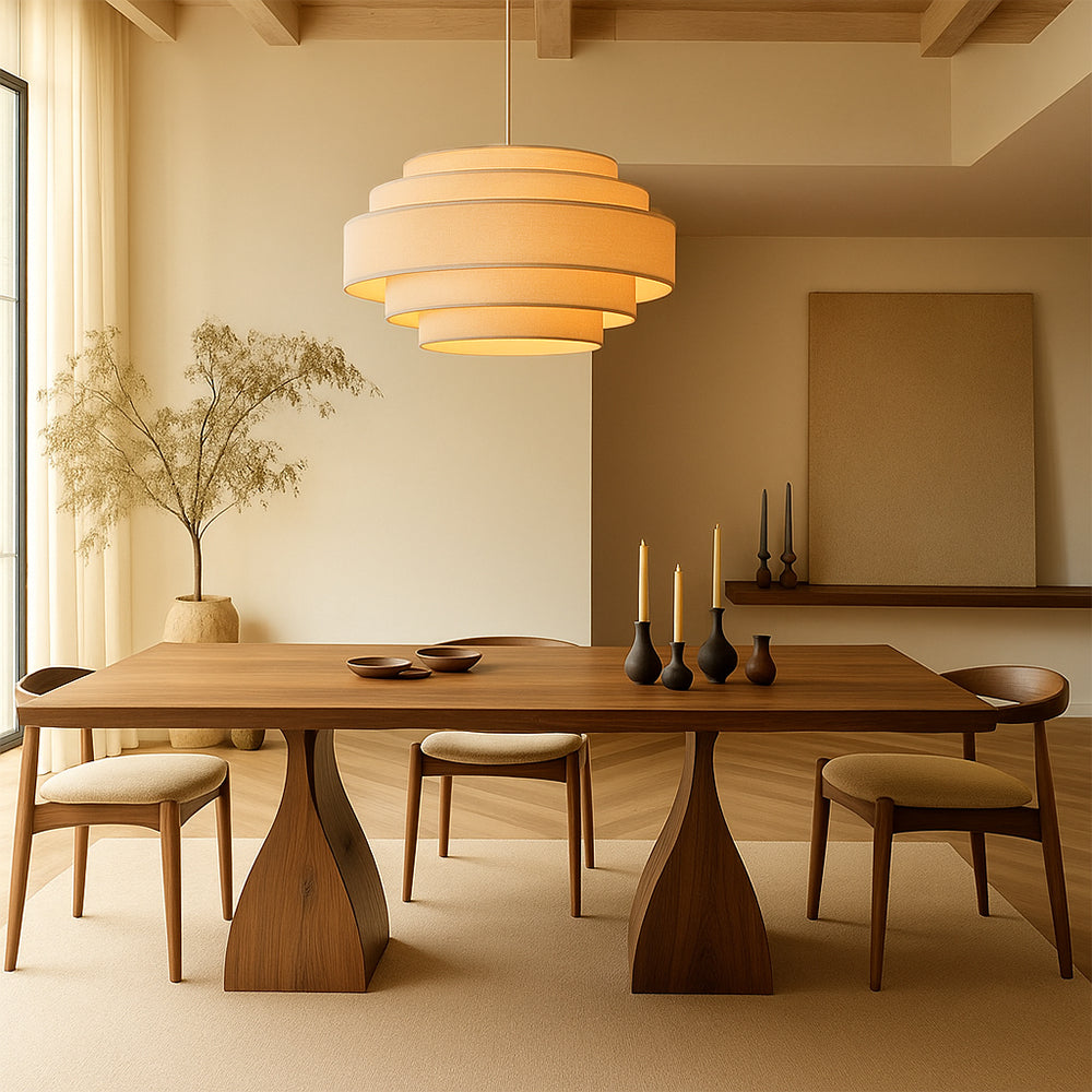 LED-Pendelleuchte | Wabi-Sabi Ring | Warmweiß | Höhenverstellbar