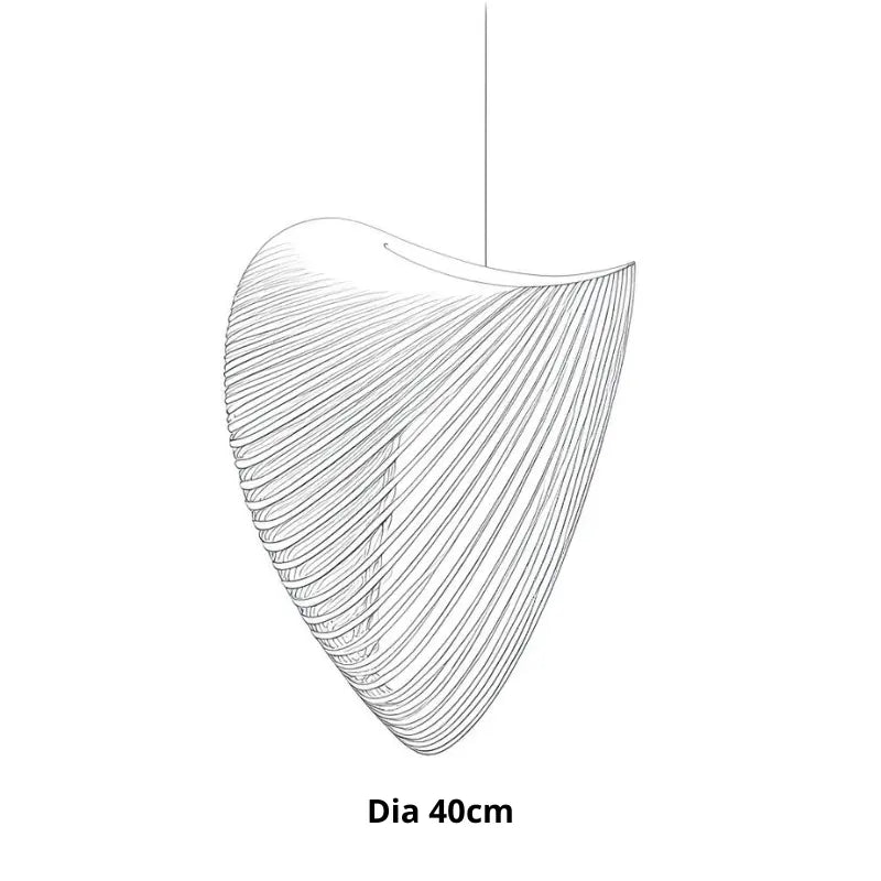 Pendelleuchte | Holz-Design | Warmweißes & Dimmbares Licht | Wohnzimmer & Esszimmer