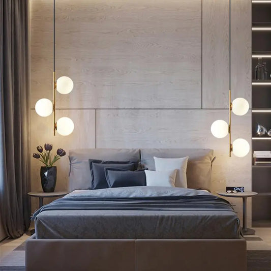 Pendelleuchte | Schlafzimmer & Wohnzimmer | Mit Glühbirnen