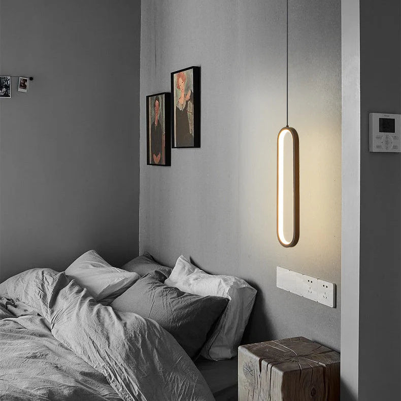 Pendelleuchte | Schwarz & Gold | Modern & Höhenverstellbar | Wohnzimmer & Schlafzimmer