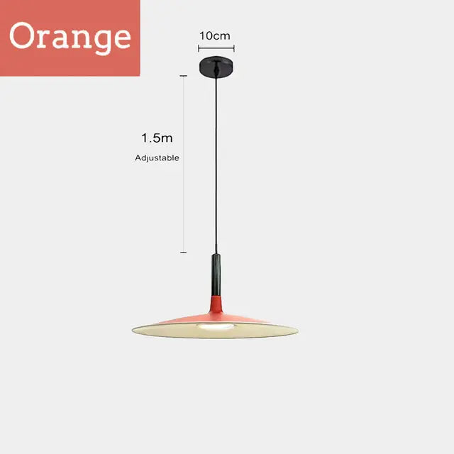 Skandinavische Pendelleuchte | Rund | Metall | Warmweißes & Funktionales Licht