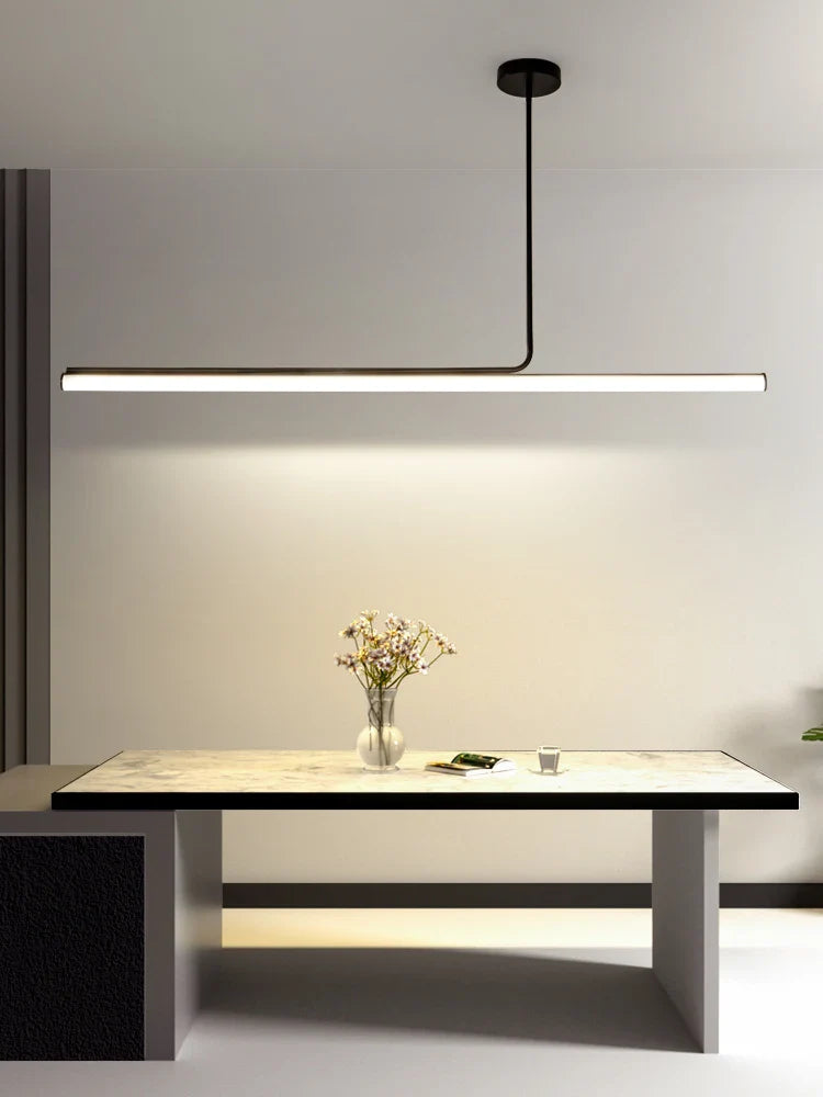 Design-Pendelleuchte | Schwarz oder Weiß | Dimmbar per Fernbedienung | Küche & Esszimmer