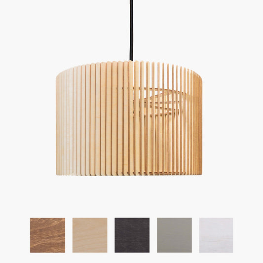 Pendelleuchte | Holzoptik | Warmweißes Licht | Wohnzimmer & Esszimmer