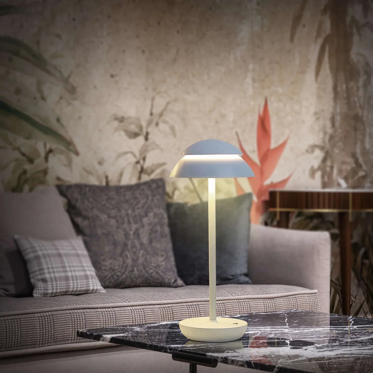 LED-Tischlampe Kabellos | Skandinavisch | Dimmbar | Warmweiß