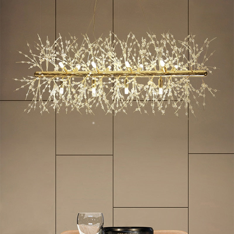 LED‑Pendelleuchte | Gold‑Design | Modern & Elegant | Esszimmer & Wohnzimmer