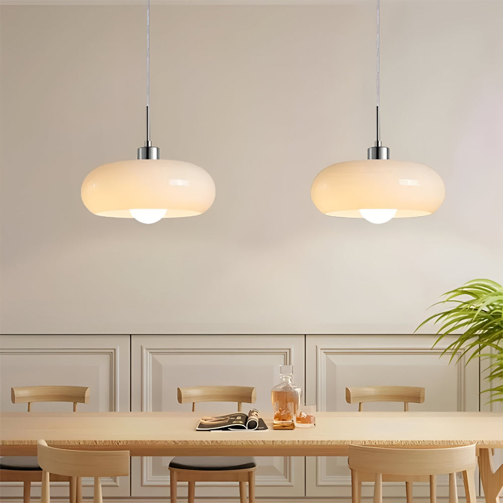 LED-Pendelleuchte | Bauhaus Design | Glas & Eisen | Esszimmer & Wohnzimmer