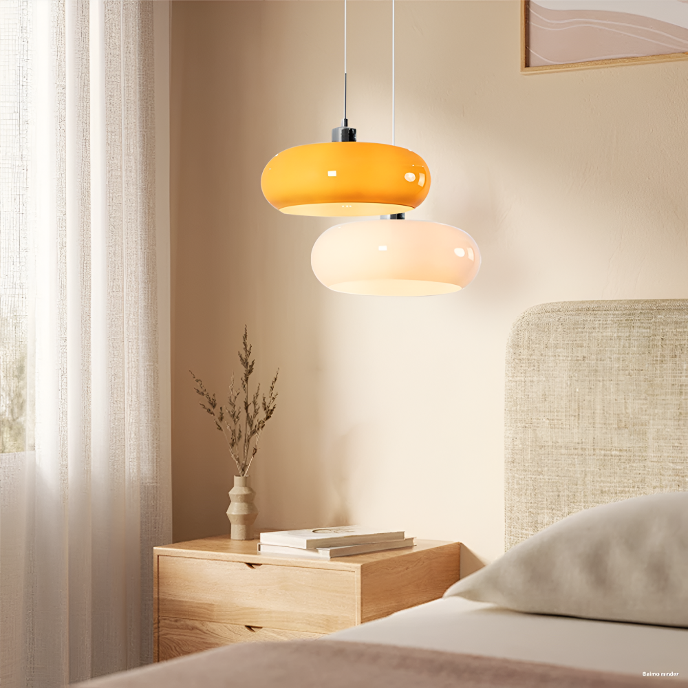 LED-Pendelleuchte | Bauhaus Design | Glas & Eisen | Esszimmer & Wohnzimmer