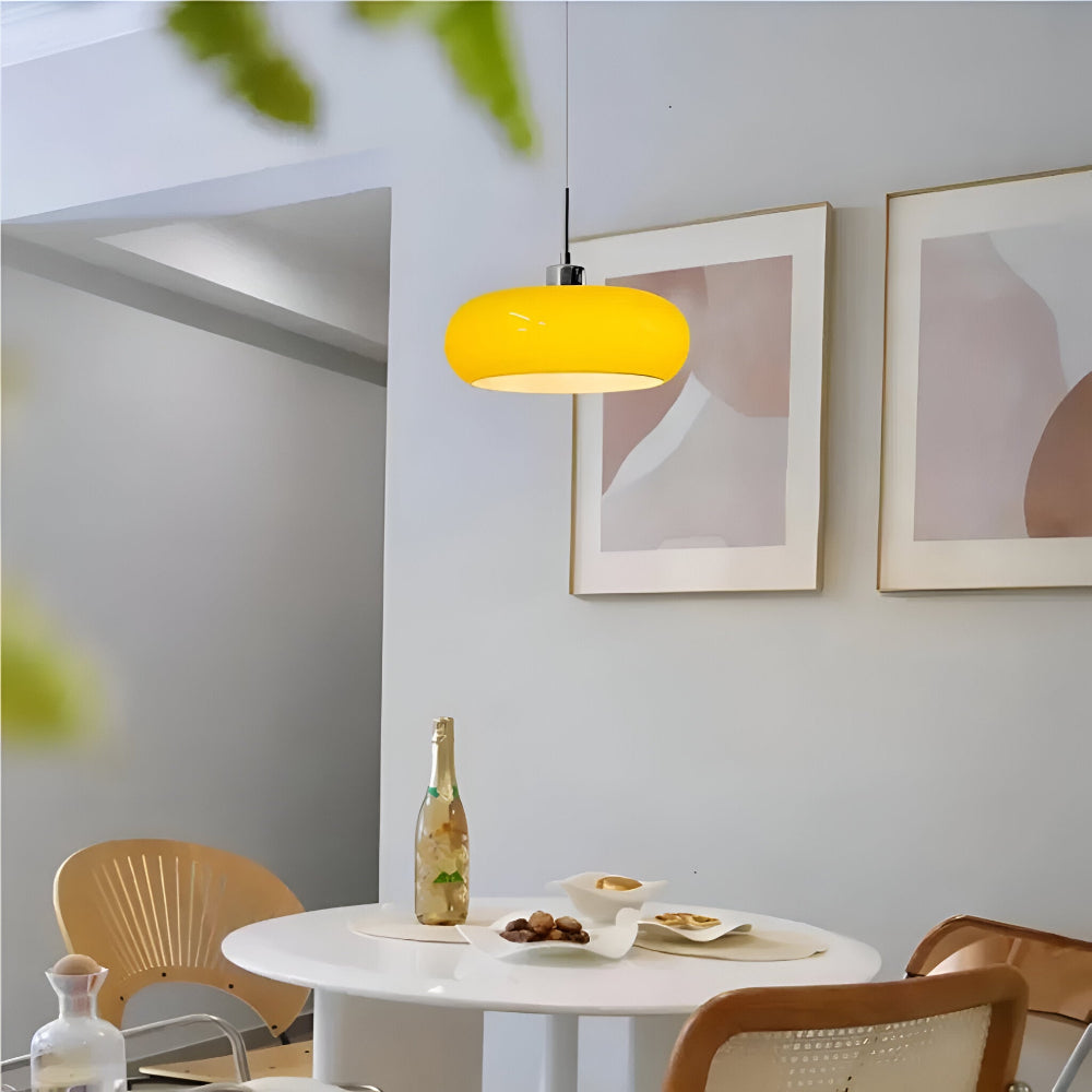 LED-Pendelleuchte | Bauhaus Design | Glas & Eisen | Esszimmer & Wohnzimmer