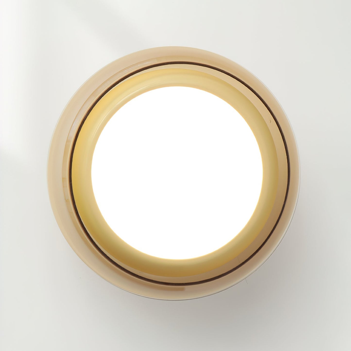 LED Deckenleuchte Glas | Warmweiß | Modern | Wohnzimmer