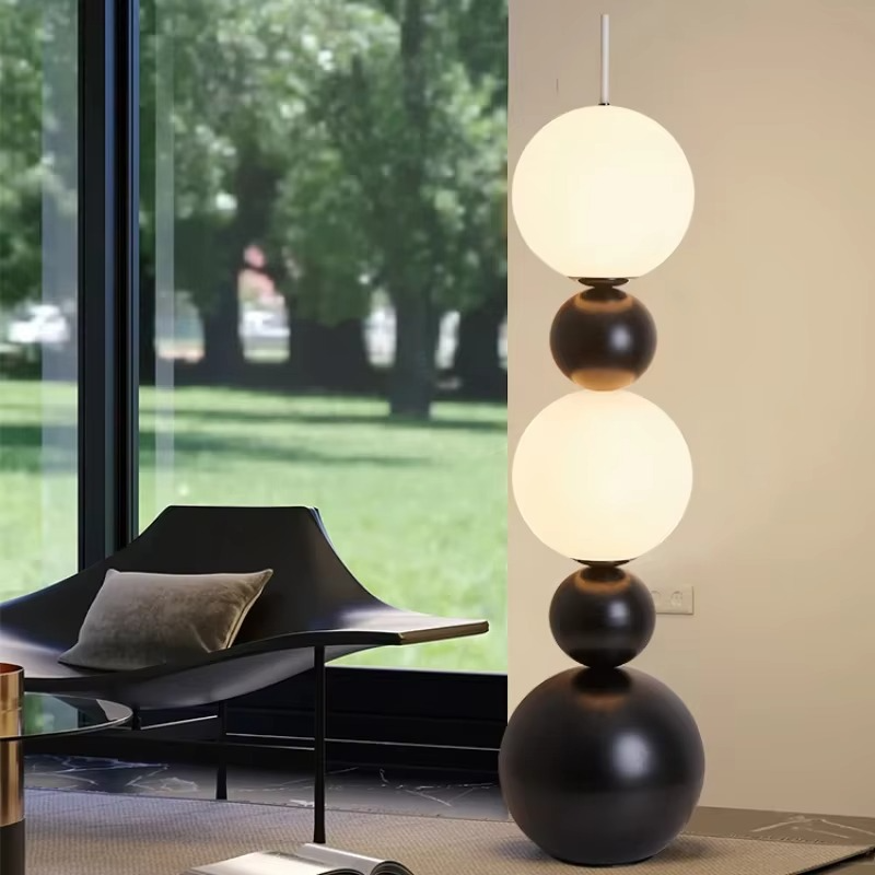 Stehlampe Organisches Design | 3 Lichtquellen | LED | Warmweißes Ambientelicht
