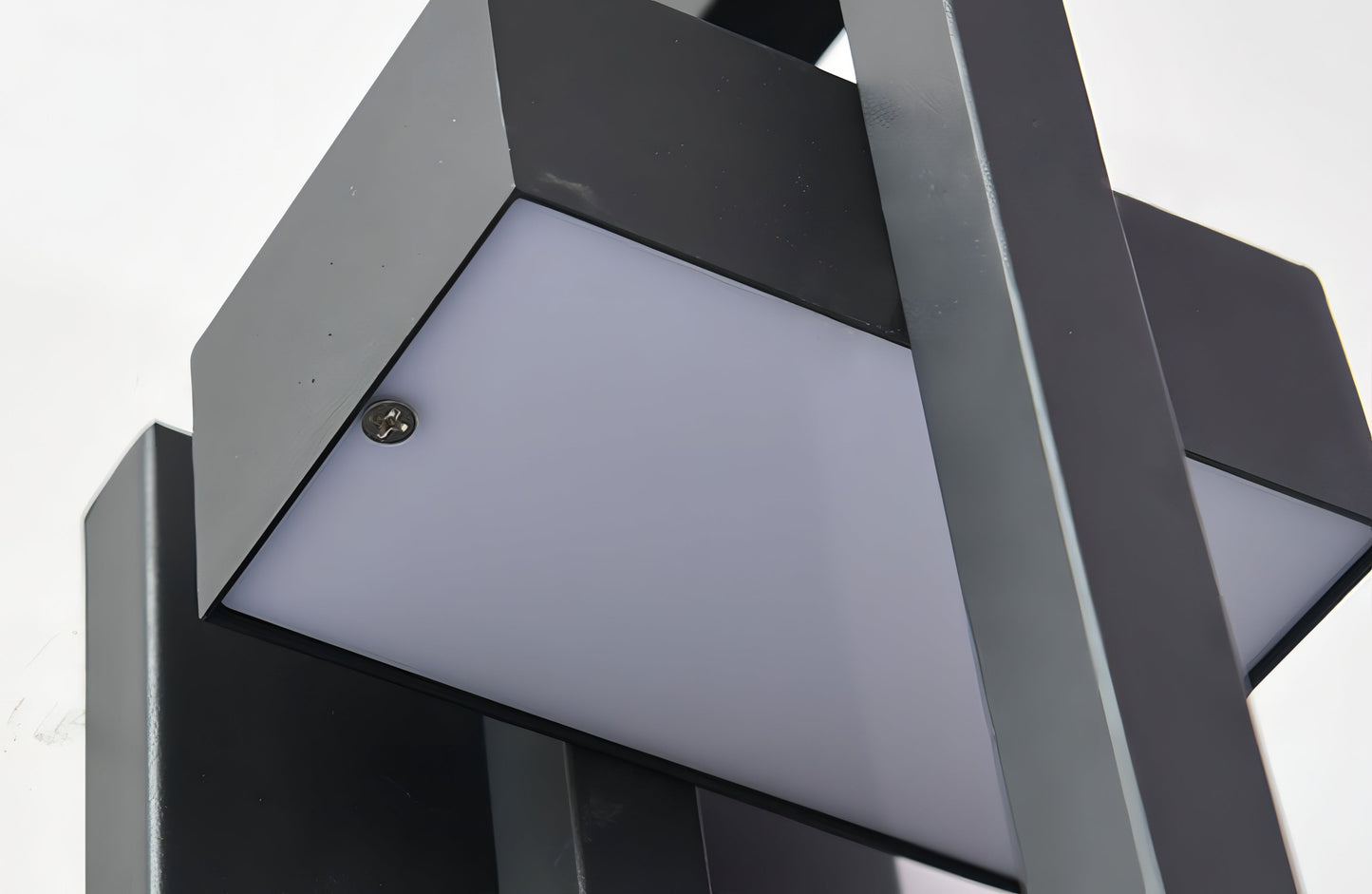 Außen-Wandleuchte Edelstahl Schwarz | Modern | IP65 | LED