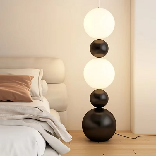 Stehlampe Organisches Design | 3 Lichtquellen | LED | Warmweißes Ambientelicht