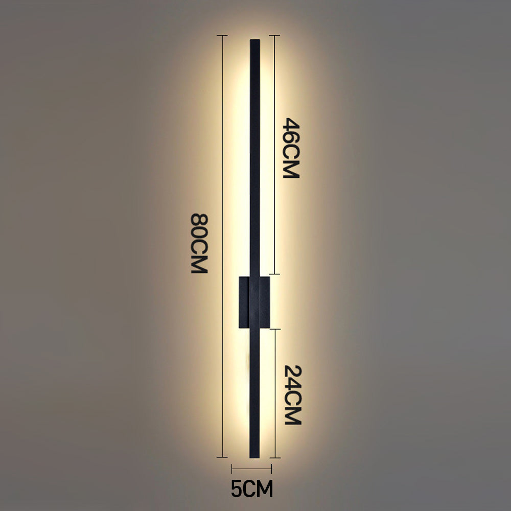 LED Wandleuchte fürs Wohnzimmer | Balken Warmweiß | Cevik