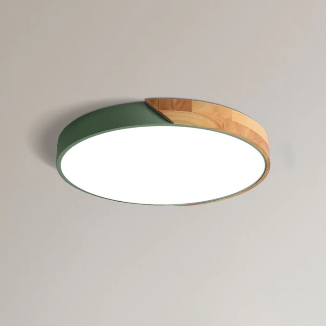Deckenleuchte | Skandinavisch Rund | LED-Aufputz | Modernes Design