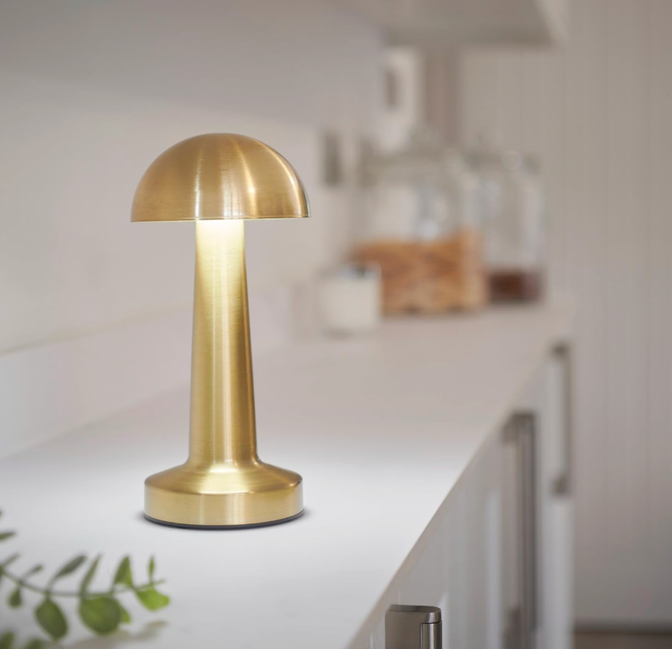 Kabellose LED‑Tischlampe | Ambientelicht | Touch‑Dimmbar | Modern