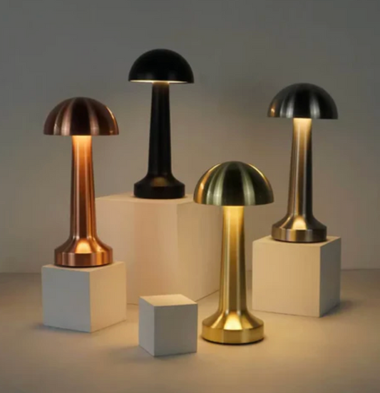 Kabellose LED‑Tischlampe | Ambientelicht | Touch‑Dimmbar | Modern