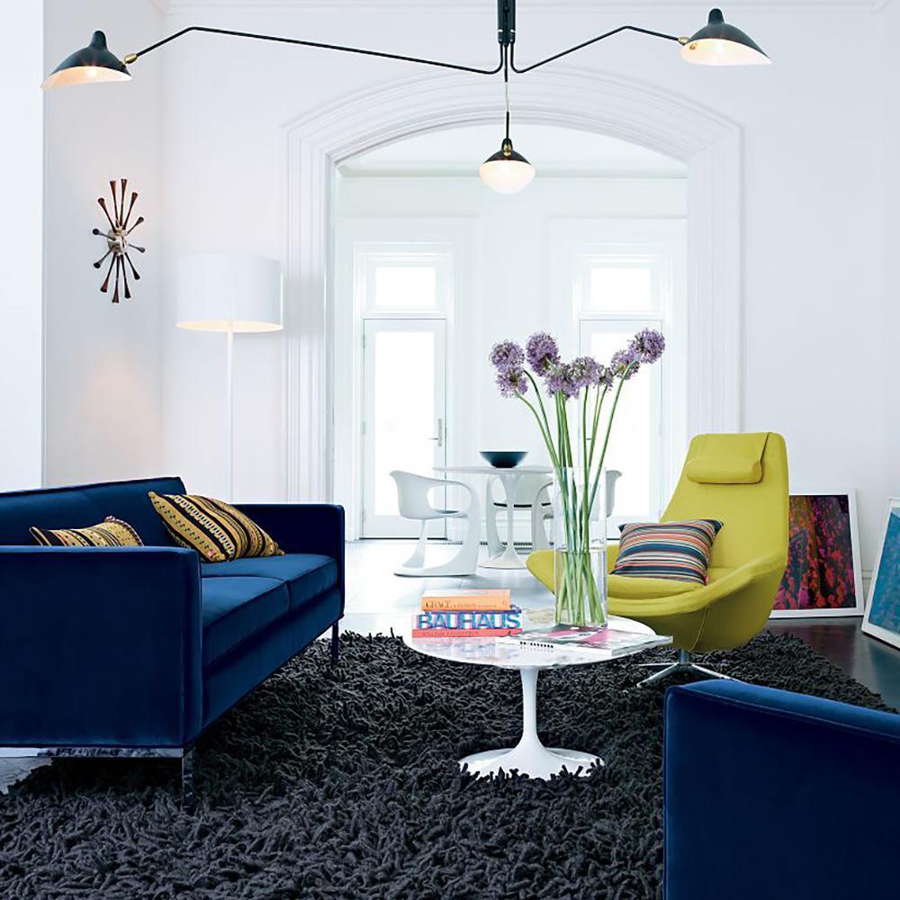 Deckenleuchte | Modernes Design | Verstellbare Arme | Metall | Mehrflammige Beleuchtung